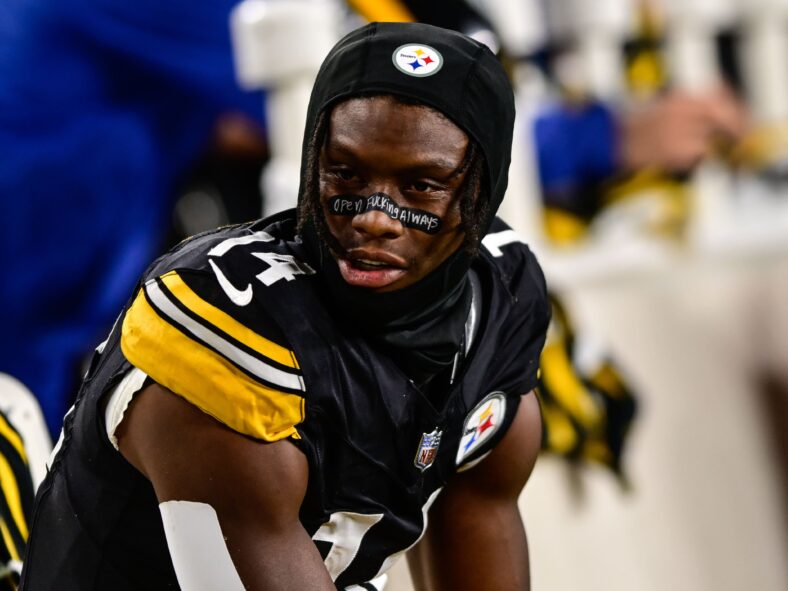 Steelers wide receiver George Pickens